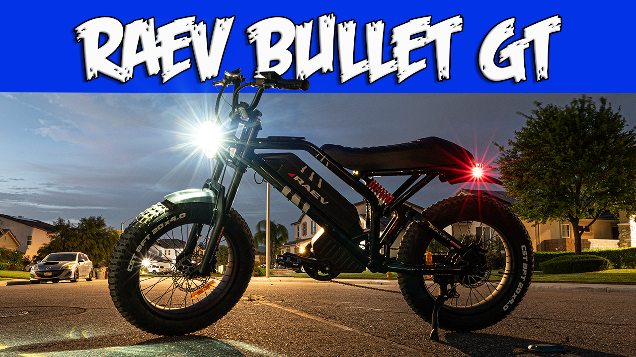 SpiderWayne's Raev Bullet GT Electric Bike Review - SpiderWayne